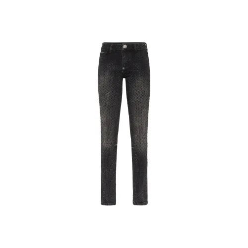 PHILIPP PLEIN Черные Женские Джинсы