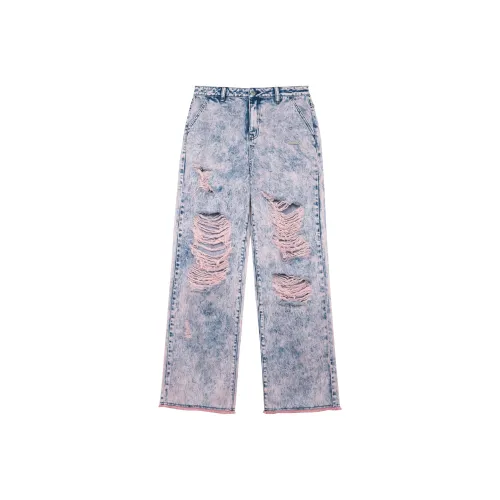 BANANA SHARK Джинсы Женские Розовые