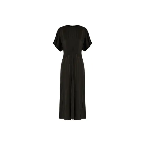 ISABEL MARANT Черное Женское Короткое Платье с Рукавами