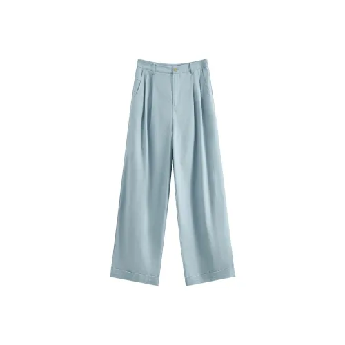 FANSILANEN Повседневные брюки Женские Синие