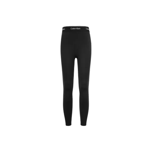 Calvin Klein SS24 Series 001 Космический черный Женские Вязаные Тренировочные брюки