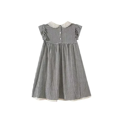 Incolore Короткий рукав Платье Женское Черное