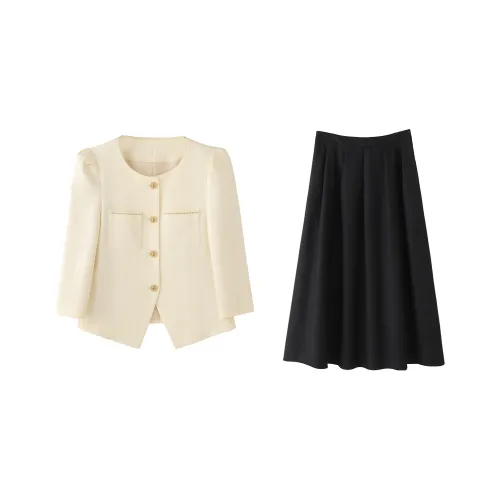 DonnaZilan Бизнес-костюм женский абрикосовый