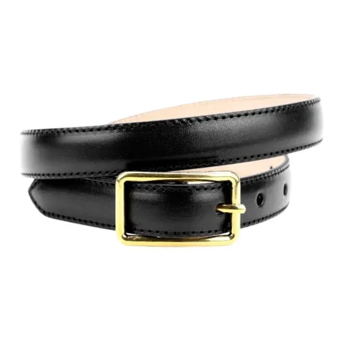 Alexander McQueen Ремни из натуральной кожи унисекс черный ширина 2 см