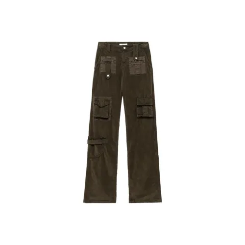 Blumarine Армейский зеленый Женские Брюки карго