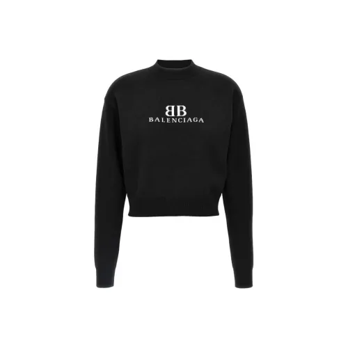 Balenciaga Свитер Женский Черный