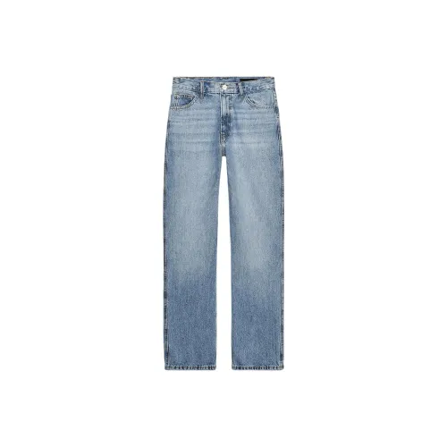 ZARA ZW Series Светло-синие Женские Джинсы