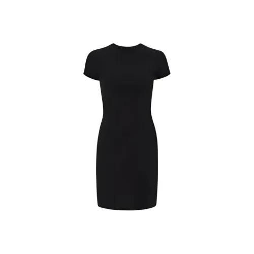 ZHIZHI Короткое платье с короткими рукавами женское