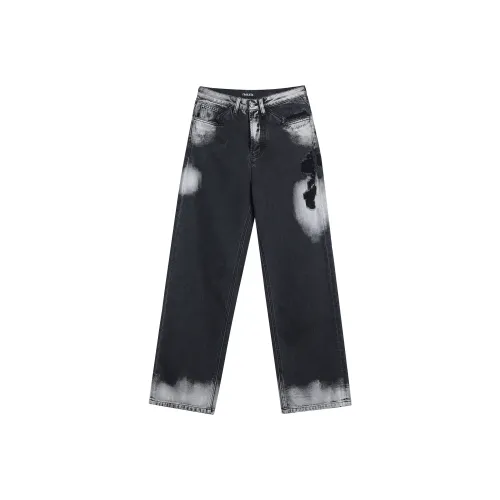 FRAIL STATE Черные Женские Джинсы