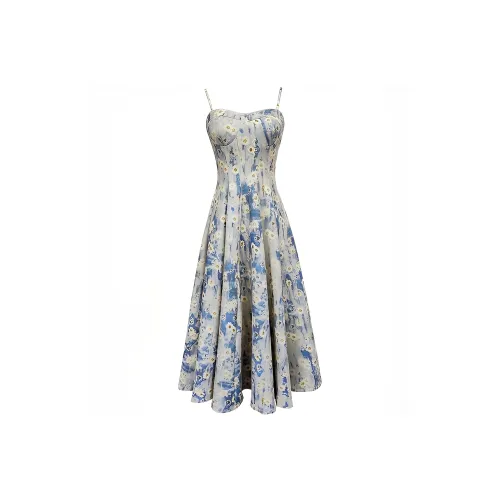 FLIM Slip Платье Женское Светло-Синий