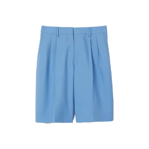 Burberry SS23 Повседневные шорты Женские Синие