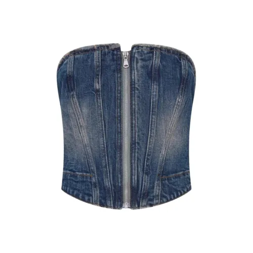 URBAN REVIVO Синие Женские Рубашки