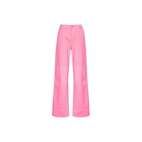 RAF SIMONS Розовые Женские Джинсы