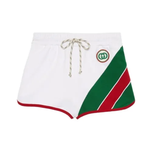 GUCCI Белые Женские Повседневные Шорты