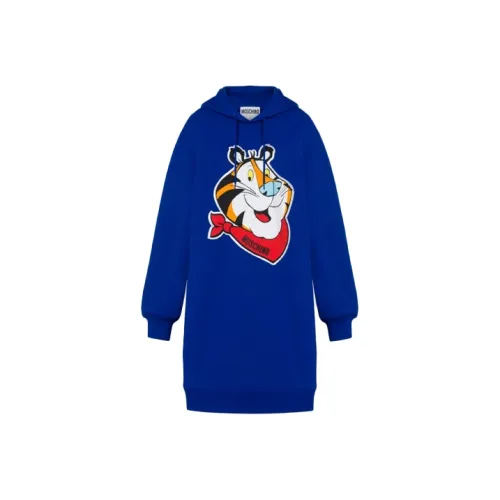 MOSCHINO Blue Женские Длинные Платья с Рукавами