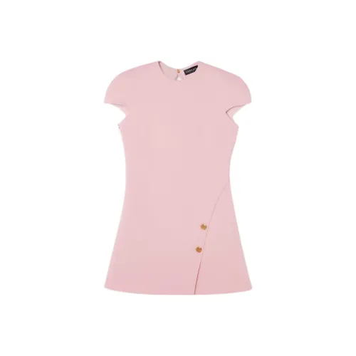 VERSACE FW22 Короткий рукав Платье Женское Розовое