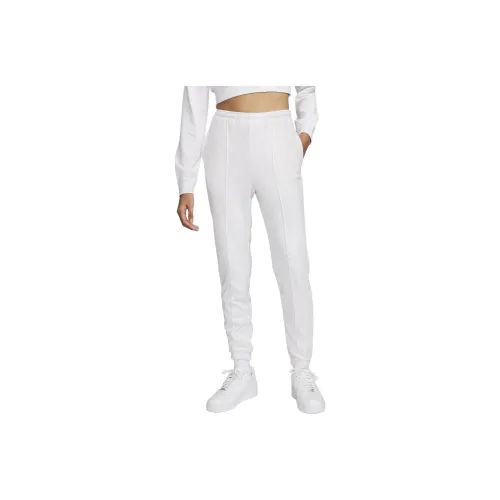 nike Sportswear CHILL Махровый Вязаные Тренировочные брюки Женские Белые