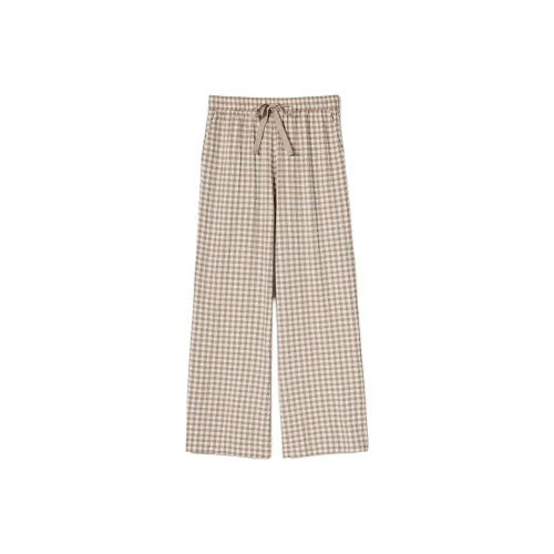 UNIQLO Princesse TAM Коллаборация SS25 Повседневные брюки Женские Бежевый