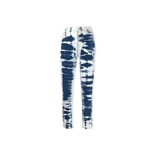 MSGM Синие Женские Джинсы