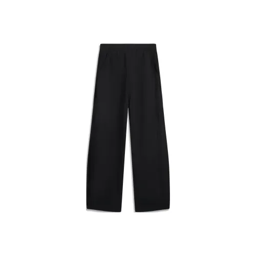 LINING Sports Life Collection Черные Женские Повседневные Брюки