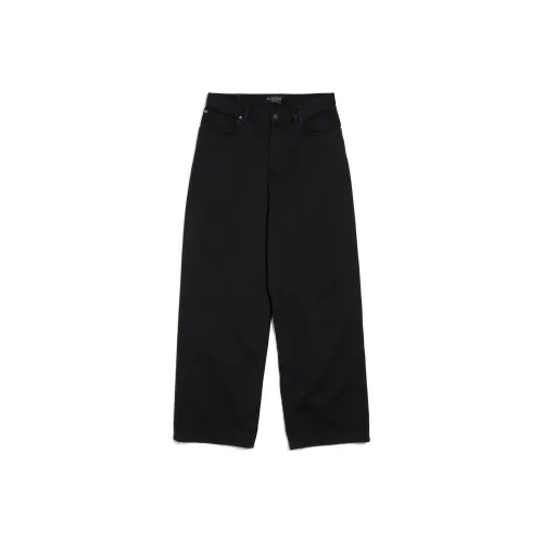 BALENCIAGA Черные Женские Повседневные Брюки