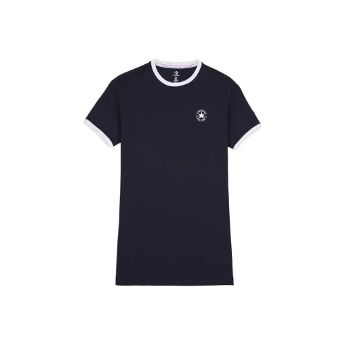 Converse Chuck Taylor Patch Короткий рукав Платье Женское Черное