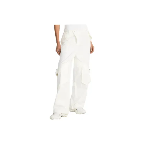 DION LEE Слоновая кость Женские Брюки карго