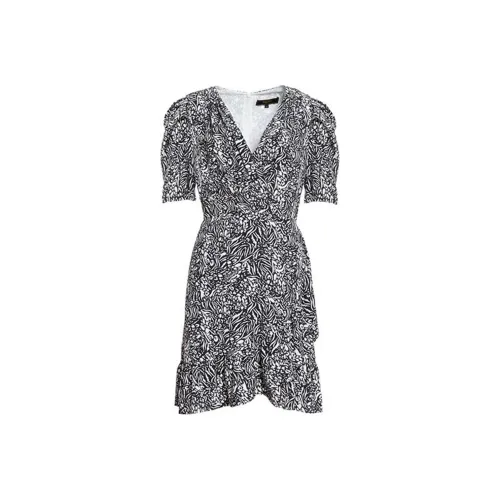 BESIONIA SS23 Короткий рукав Платье Женское Многоцветное