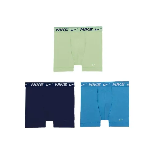 nike Dri Fit Ultra Comfort SS25 Трусы Мужские 3 упаковки Синий Зеленый Темно-синий