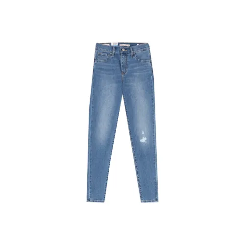 Levis Skinny Jeans Женские Blue