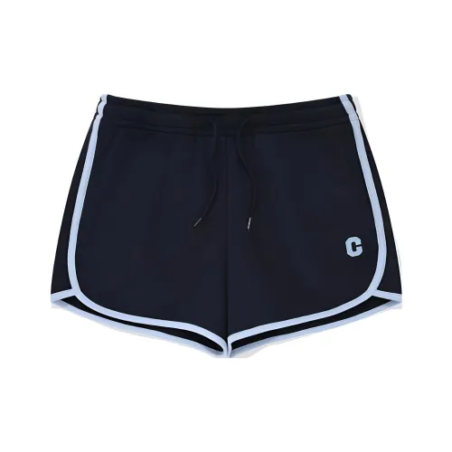 COVERNAT SS23 Повседневные шорты Женские Морской синий