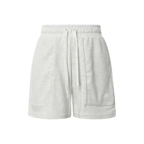 New Balance Белые Женские Повседневные Шорты