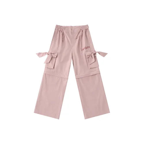 LAMLICKA Повседневные брюки Женские Розовые