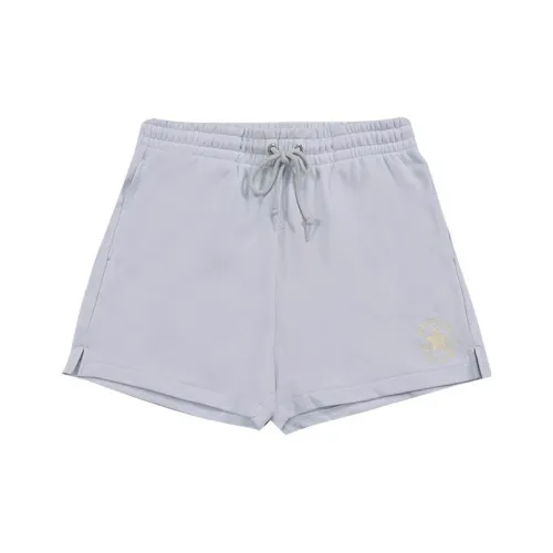 Конверс Patch Realaxed Светло-серый синий Женские Повседневные шорты