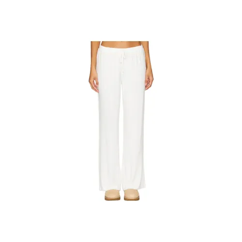 EBERJEY Повседневные брюки Женские Белые