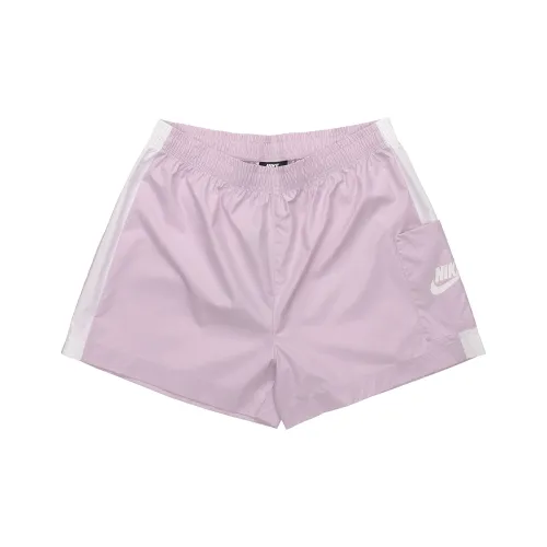 NIKE Светло-фиолетовые Женские Повседневные Шорты