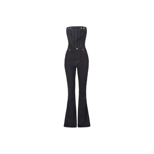 Alexander McQueen Синий Женские Комбинезоны