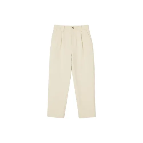 Pit Экрю Женские Повседневные Брюки