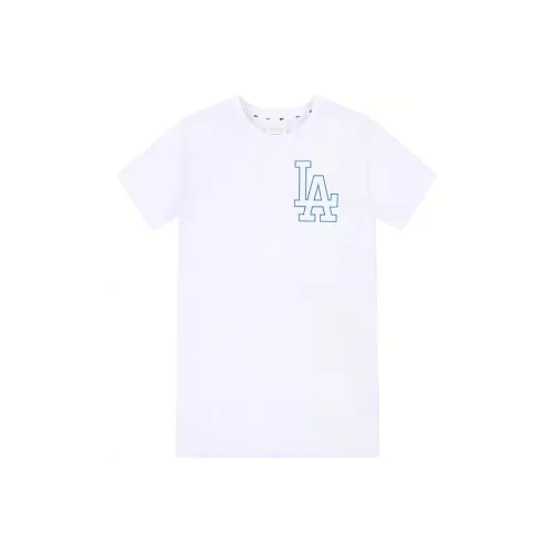 MLB Короткий рукав платье женский белый