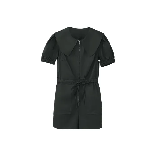 Fstudio Короткий рукав Платье Женское Армейский зеленый