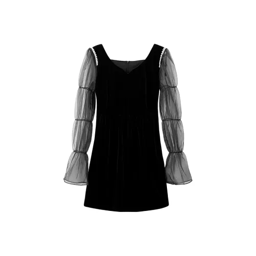 A21 Женские Длинные Платья с Рукавами