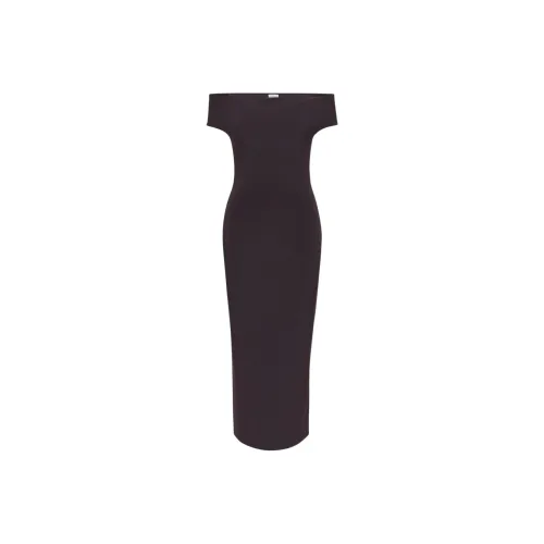 ARITZIA FW24 BABATON Array Платье Короткий рукав Платье Женское Noble Премиум Фиолетовый