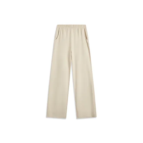 LINING Sports Life Collection Берег Серый Женские Повседневные Штаны
