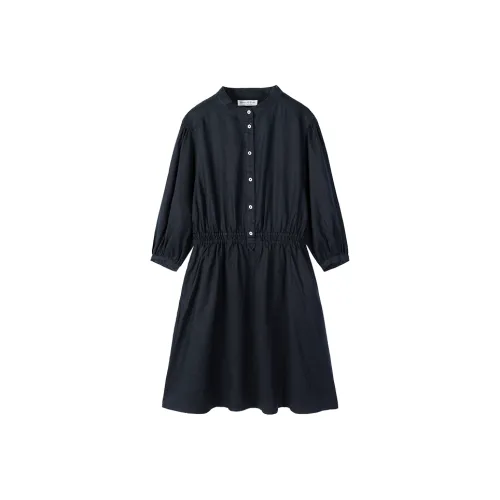 MARC OPOLO Длинное платье с длинными рукавами женское