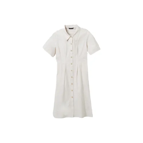 SPAO Женские Платья с Коротким Рукавом