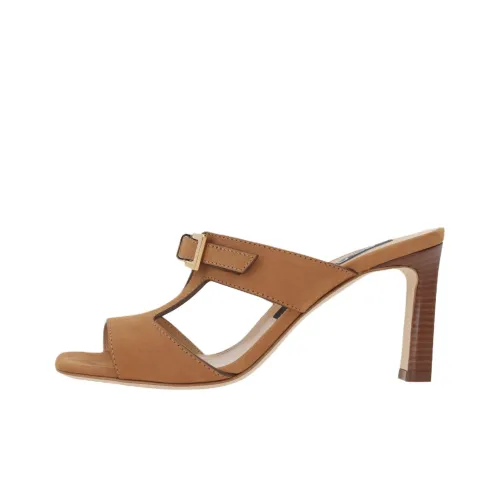 SERGIO ROSSI Sr Nora Тихий Слипоны Женские Коричневый