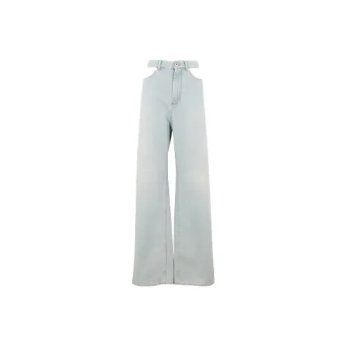 Maison Margiela Светло-синие Женские Джинсы