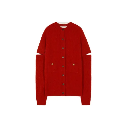 EENK Red Женские Длинные Рукава Платья