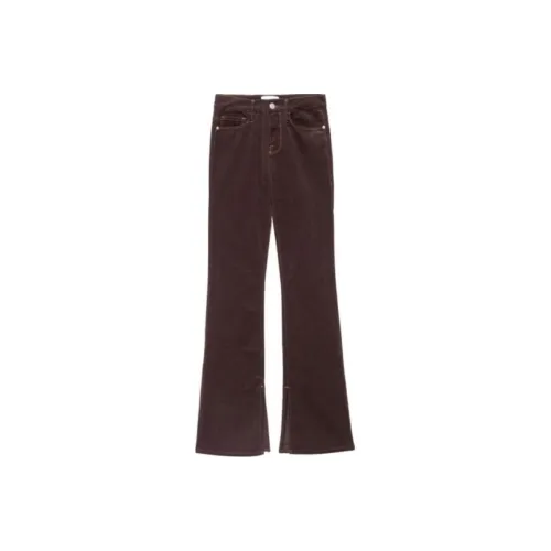 Рамка Коричневый Женские Джинсы