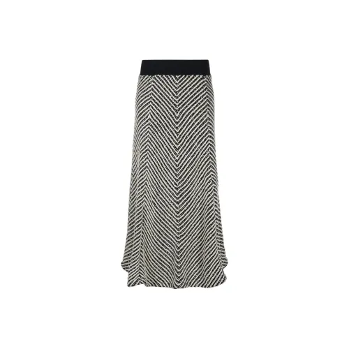 Tory Burch Многоцветные Женские Вязаные Длинные Юбки